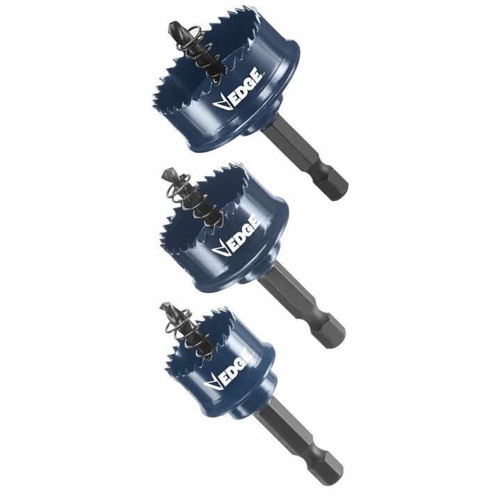 Bosch Edge Hole Saw Set, 3 Pieces