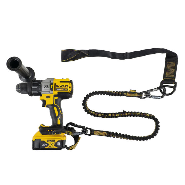 DEWALT 25 Lbs 75 in Power Tool Lanyard with Dual Carabiner, large image number 7