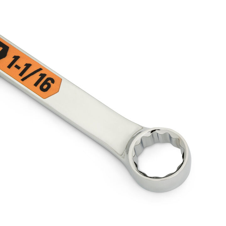 GEARWRENCH 1 1/16 Inch 12 Point Hi-Viz Long Pattern Combination Wrench, large image number 3