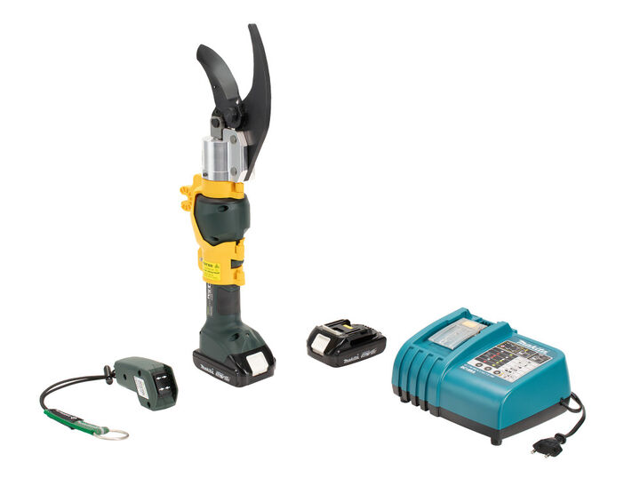 Greenlee Remote Battery Powered Pruner Kit with 230V Charger and 2 Batteries, large image number 3