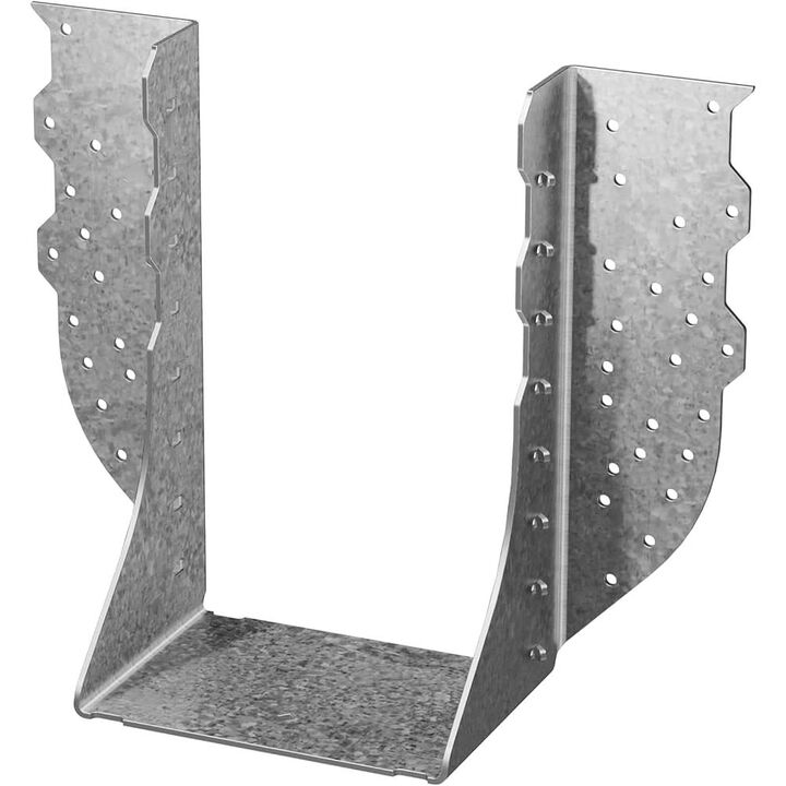 Simpson Strong-Tie 12 Gauge Galvanized Heavy Girder Joist Hanger with (16) SD10212