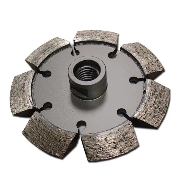 Diamond Products Delux-Cut 4 Inch Segmented Rim Diamond V-Crack Blade for Mortar Joints