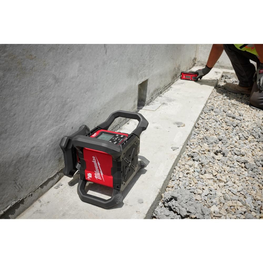 Milwaukee M18 Red Exterior Dual Slope Rotary Laser Level Kit with Receiver & Remote, large image number 6