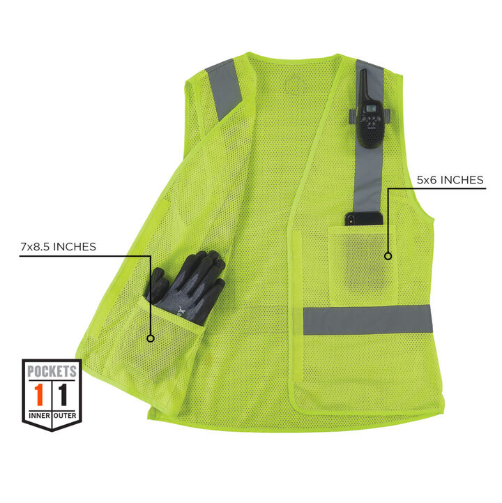 Ergodyne GloWear 8210HLW-S Class 2 Womens Vest, large image number 3