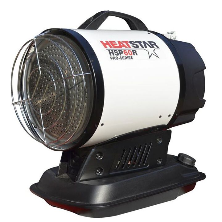 Heatstar 58000 BTU Heavy Duty Radiant Kerosene/Diesel/Fuel Oil/Jet Fuel Portable Heater PRO-SERIES