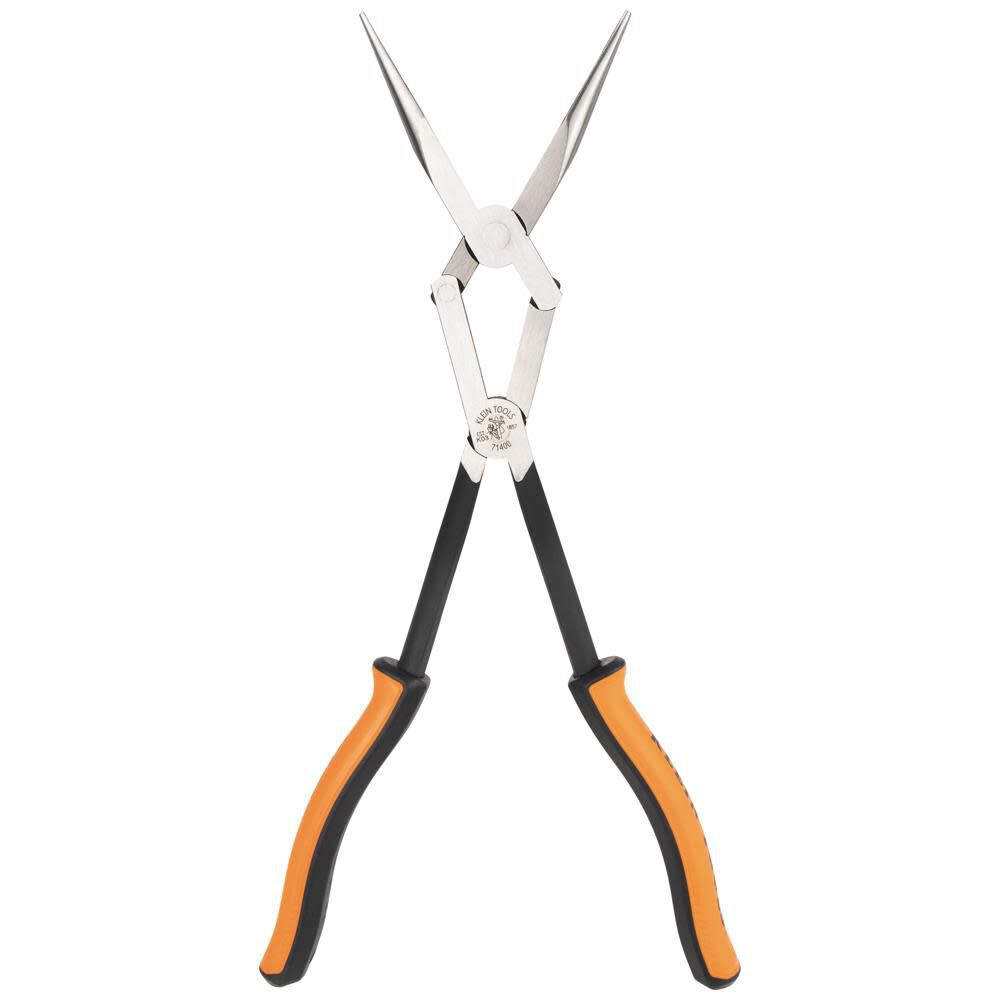 Klein Tools Pliers, Long Reach Needle Nose Pliers, Straight Nose, 13-Inch, large image number 3