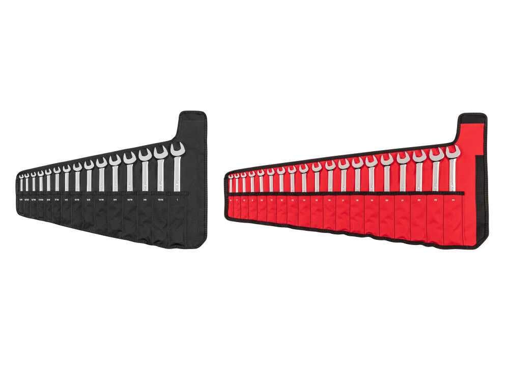 Tekton Combination Wrench Set, 34 Pieces (1/4 - 1 Inch, 6 - 24 mm), large image number 1