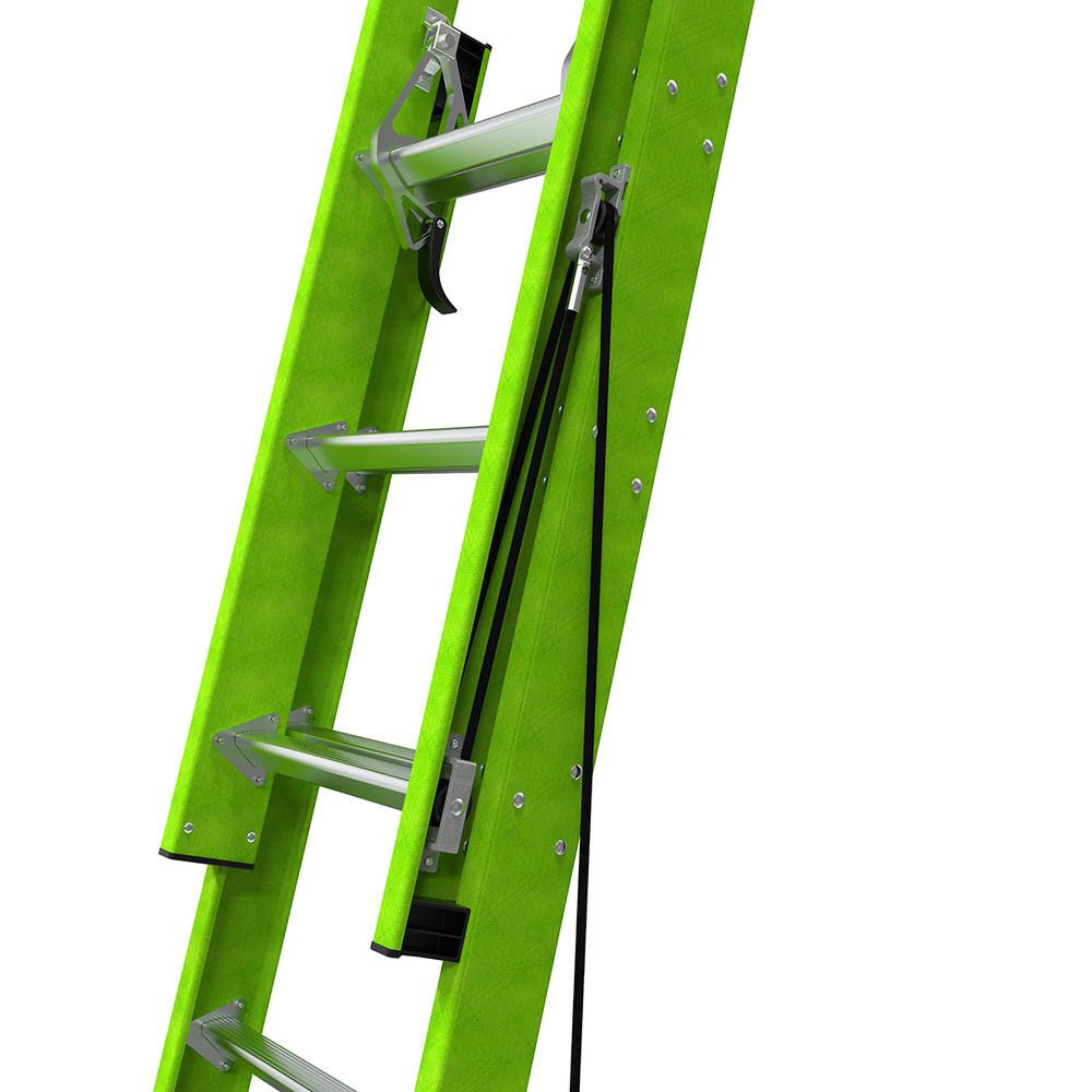 Little Giant Safety HyperLite 28 ft Type IAA Fiberglass Extension Ladder, large image number 9