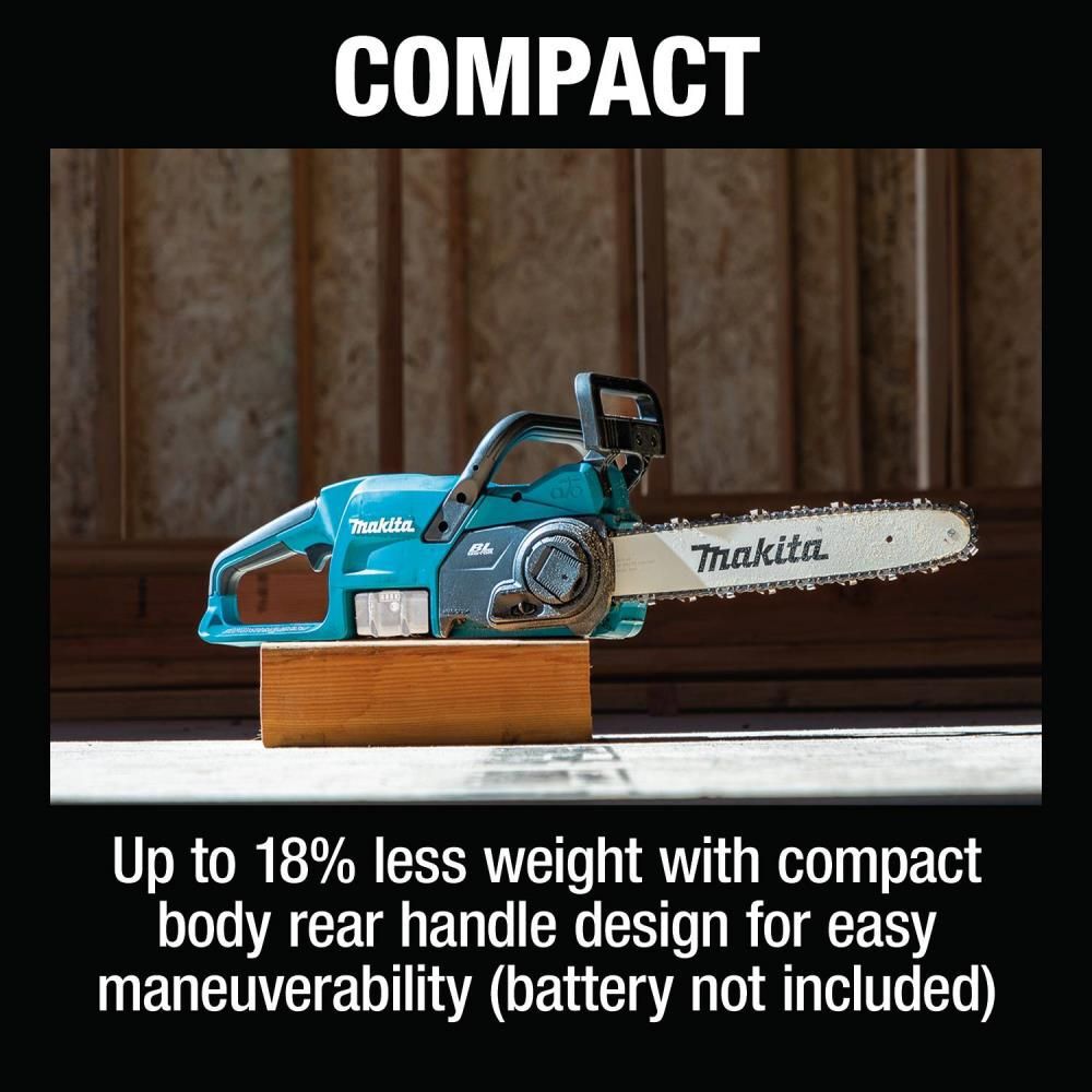 Makita 18V LXT 14in Chain Saw (Bare Tool), large image number 9