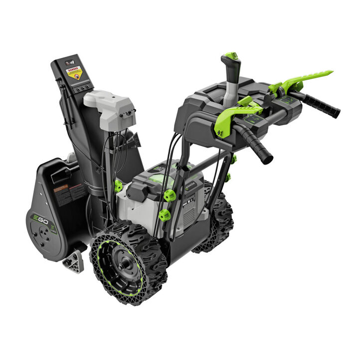 EGO POWER+ 24 Inch Two-Stage Self-Propelled Snow Blower Kit with Two 7.5 Ah Batteries and Dual Port Charger, large image number 2