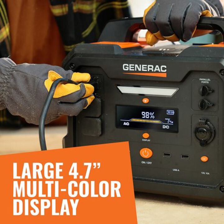Generac GB10003,200 Watt 50-State Lithium-Ion Battery Solar Power Station, large image number 7