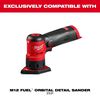 Milwaukee 150 Grit Mesh Sanding Sheets for M12 Orbital Detail Sander 12pk, small image number 3