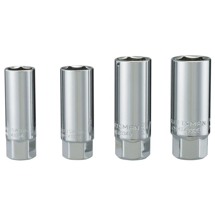 CRAFTSMAN 3/8-in Drive Spark Plug Socket Set, 4pc