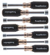 Southwire 7-Piece Hollow-Shaft Nut Driver Set with 3in Shanks, small image number 2