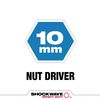 Milwaukee SHOCKWAVE 2-9/16 in. Magnetic Nut Driver 10 mm, small image number 2