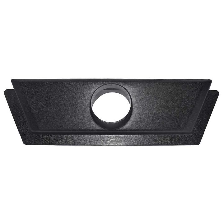 Big Horn 24 Inch ABS Black Floor Sweep with 4 Inch Port
