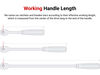 Tekton 1/4, 3/8, 1/2 Inch Non-QR Comfort Grip Ratchet Set, 3 Pieces, small image number 5