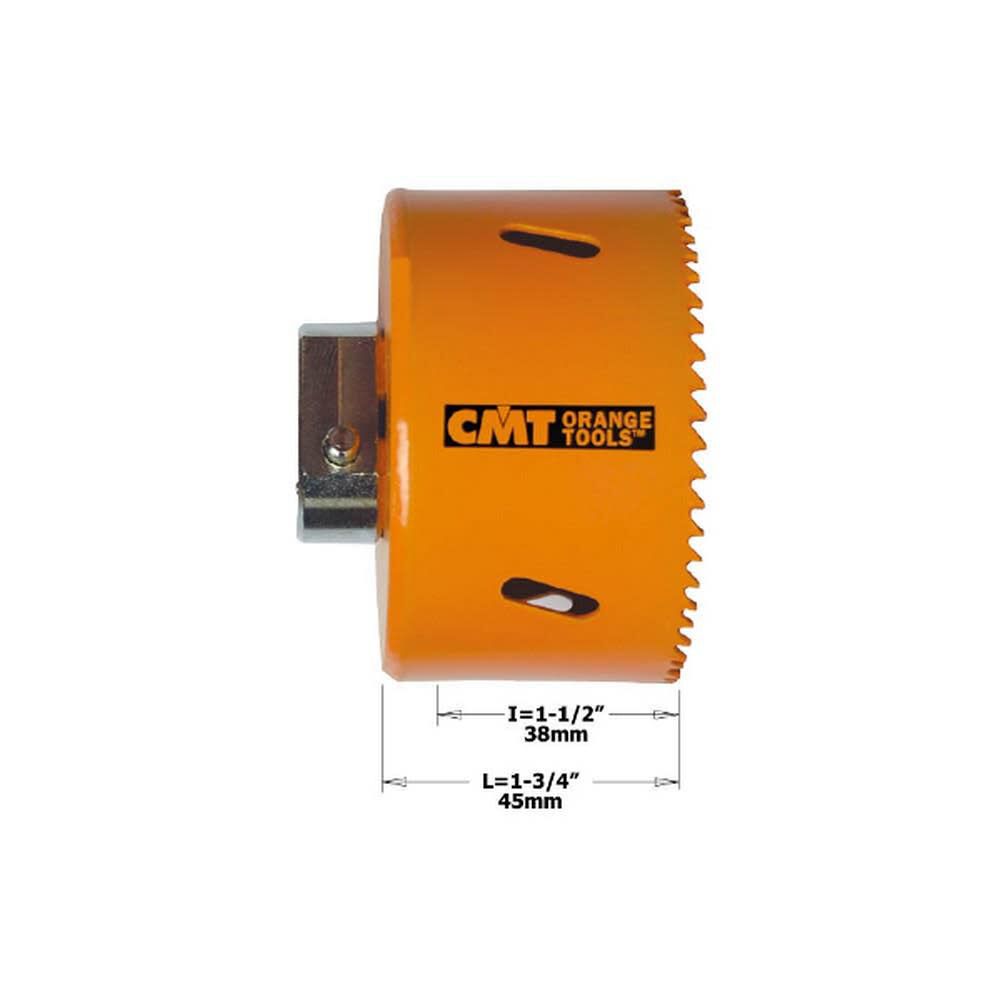 CMT Tri-metal Plus Hole Saw 1-1/8 In. Diameter, large image number 1