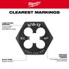 Milwaukee 9/16 in -12 NC 1-7/16 in  Hex Threading Die, small image number 5