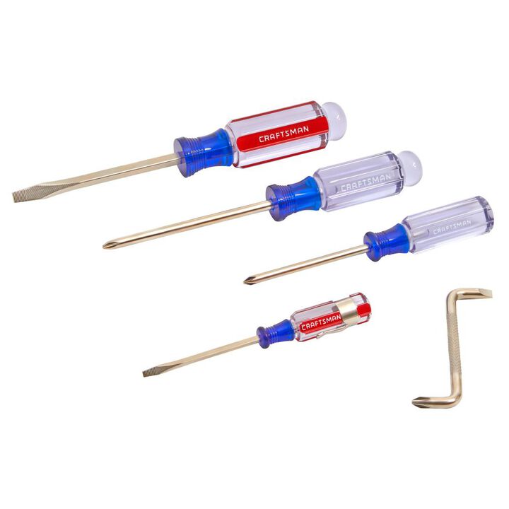 CRAFTSMAN Acetate Screwdriver Set, 5 Piece