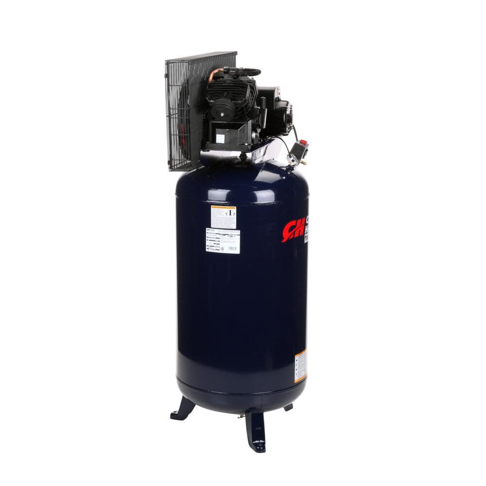 Campbell Hausfeld 80 Gallon 5 HP 16.1 CFM Vertical Stationary Air Compressor, large image number 4