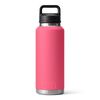 YETI Rambler 46 Oz Water Bottle with Chug Cap Tropical Pink, small image number 2