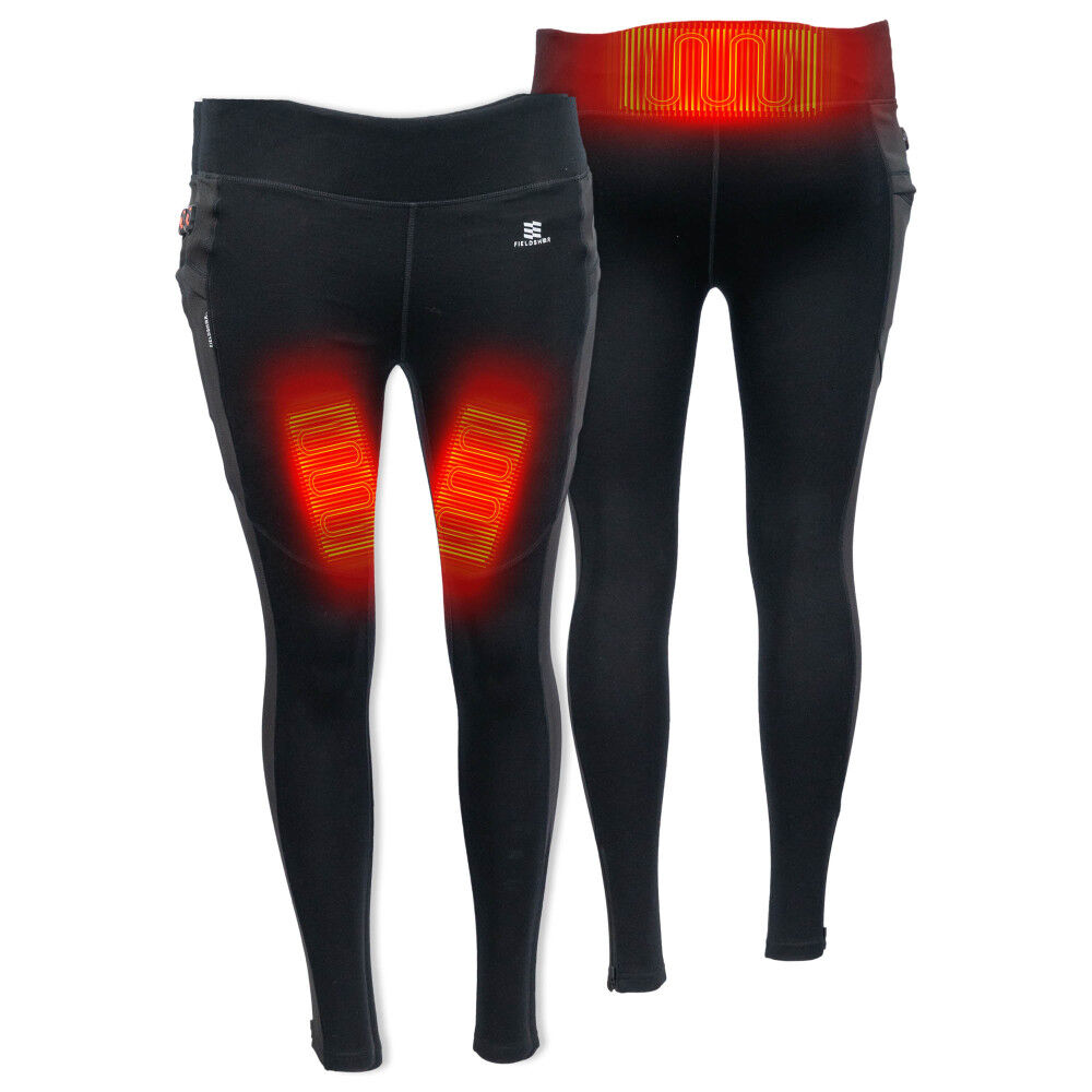 Mobile Warming Merino Heated Baselayer Pant Womens 7.4V Black Small, large image number 1