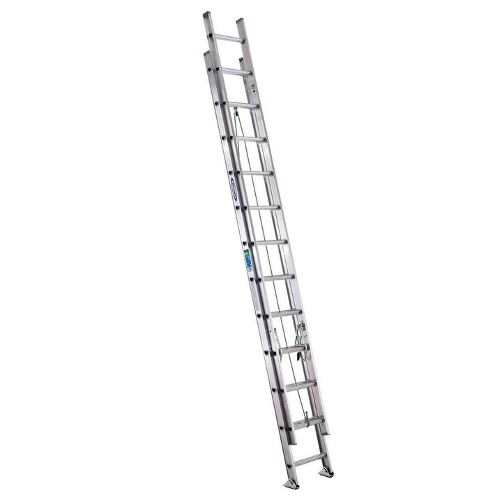 Werner 24 Ft. Type II Aluminum Extension Ladder