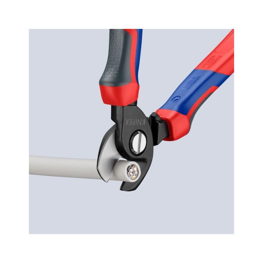 Knipex 6-1/2 Inch Steel Cable Shear with Comfort Handle, large image number 11
