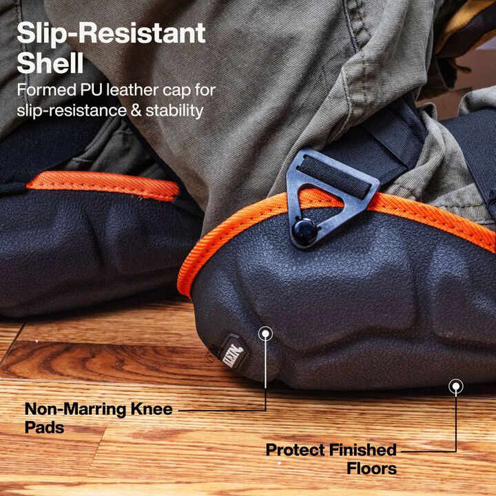 Klein Tools Fabric Cap Knee Pads, large image number 3