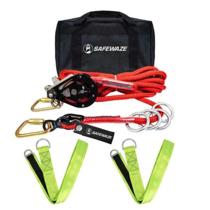 Safewaze 80 Ft. 4-Person Rope HLL: Cross Arm Straps, large image number 1