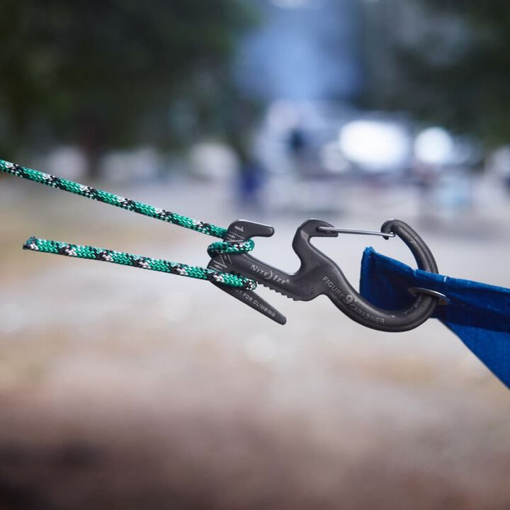 Nite Ize Small Figure 9 Carabiner Rope Tightener With Rope, large image number 1