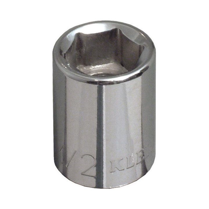 Klein Tools 7/16in Standard 6 Point 3/8in Drive Socket