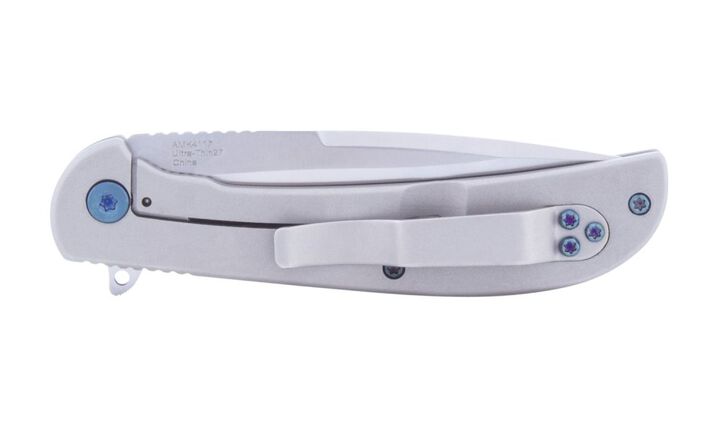 AL MAR Knives UltraThin 3.1in Folding Knife, Steel, large image number 2
