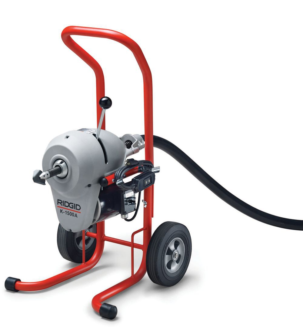 Ridgid K-1500SP-B 120V-60Hz Sectional Drain Cleaning Machine Combination Kit, large image number 5