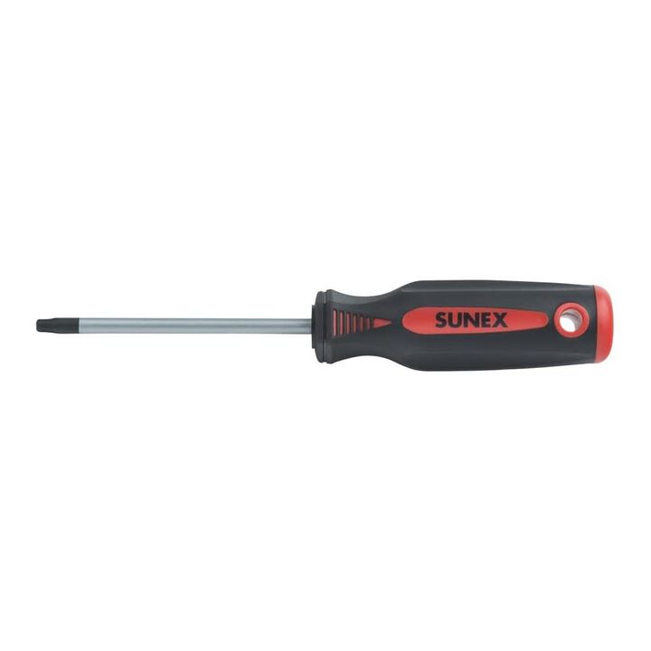 Sunex T27 x 4 Inch Steel Matte Blasted Tip Torx Screwdriver