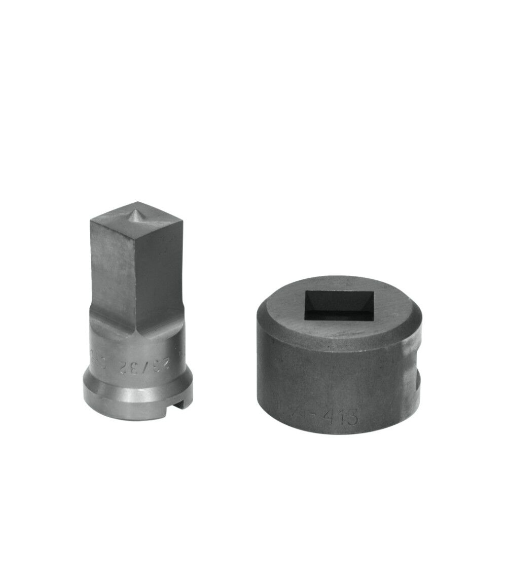 Edwards 23/32 Inch Punch x 3/4 Inch Die Square Punch & Die Set, large image number 1