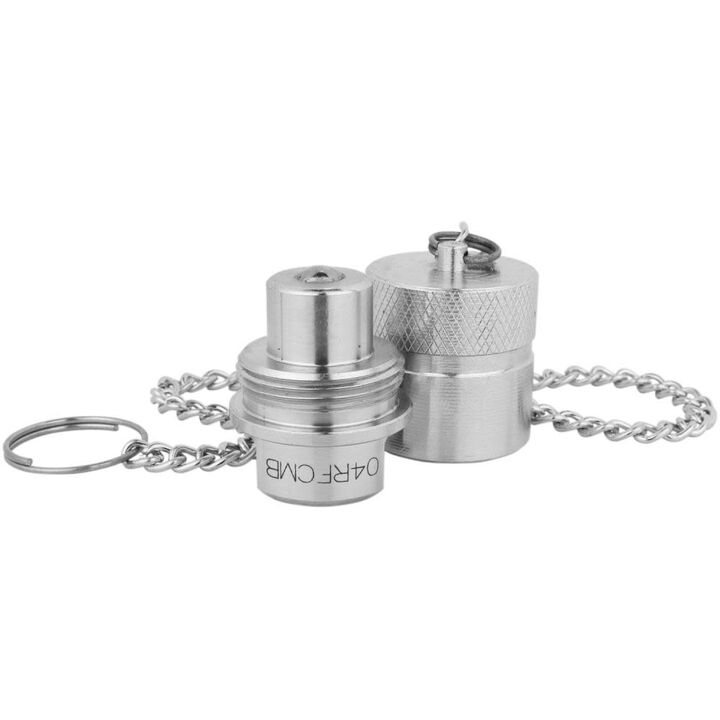 Milton 1/4in NPTF Hydraulic Regular Flow Coupler Male Half
