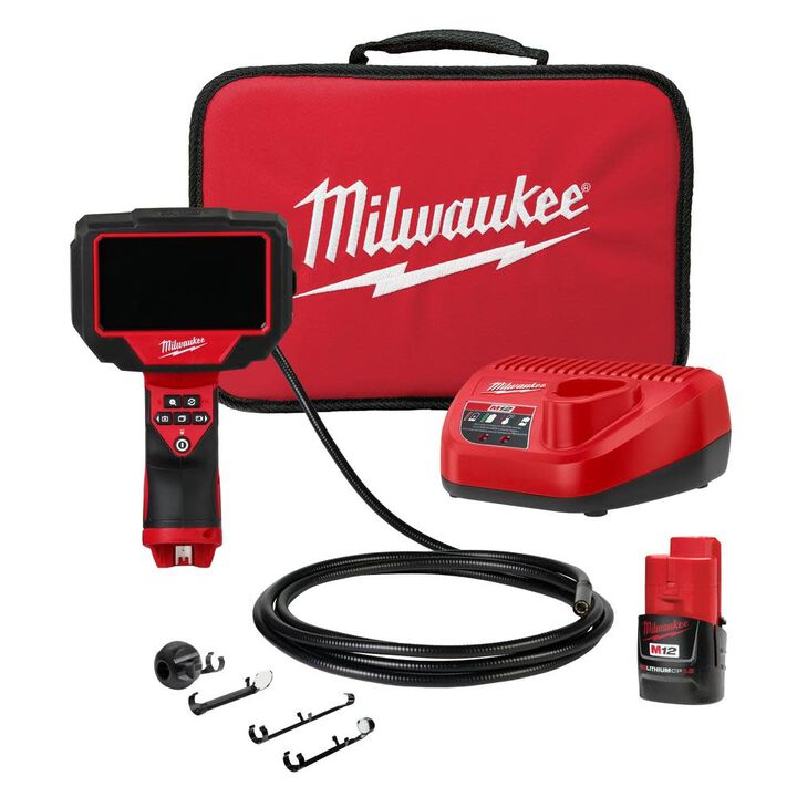 Milwaukee M12 M Spector 360 10' Inspection Camera Kit