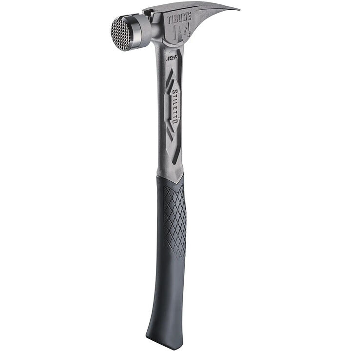 Stiletto TIBONE 14oz Milled/Curved Titanium Framing Hammer, large image number 0