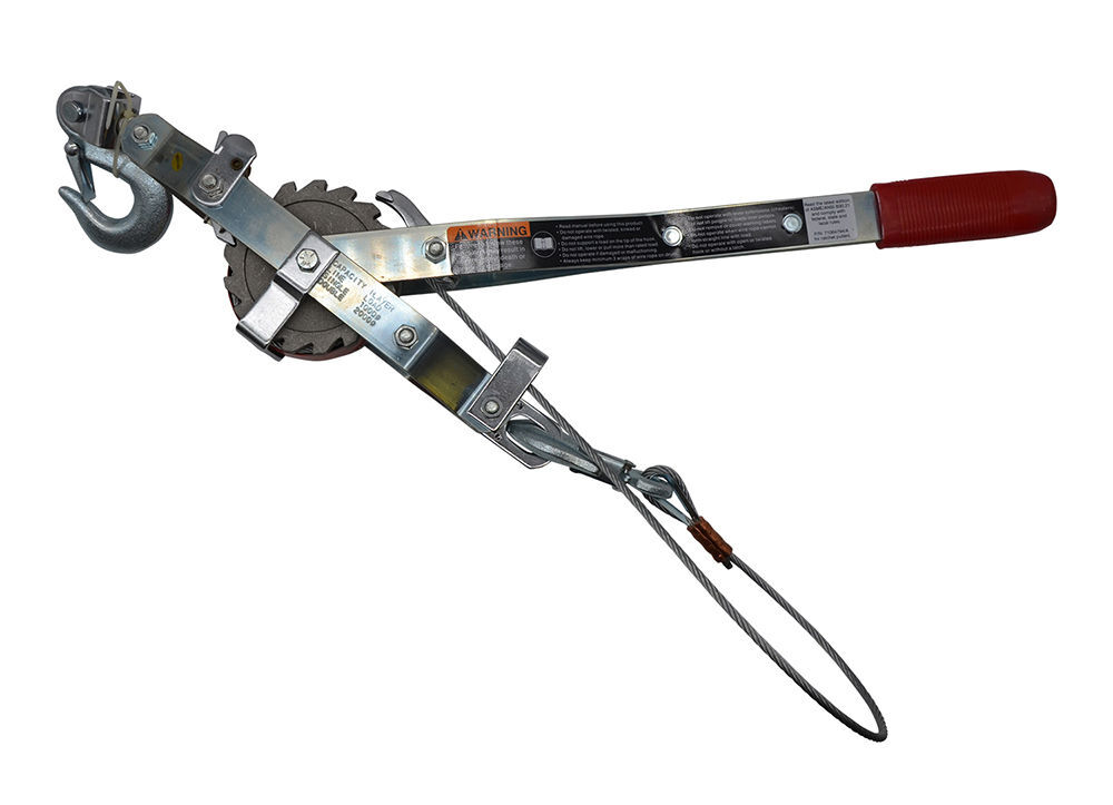 Ingersoll Rand Ratchet Puller 1 Ton Capacity 7-1/2 Ft. Lift, large image number 1