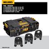 DEWALT 1/2in to 1in Standard IPS Press Jaws Kit with Toughsystem 2.0 Tool Box, small image number 4