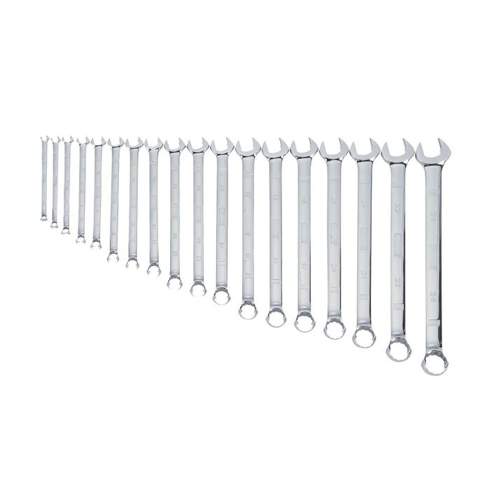 DEWALT Combination Metric Wrench Set 18pc