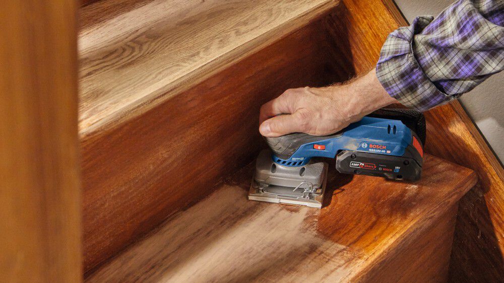 Bosch 18V Brushless Sheet Orbital Finishing Sander (Bare Tool), Reconditioned, large image number 19