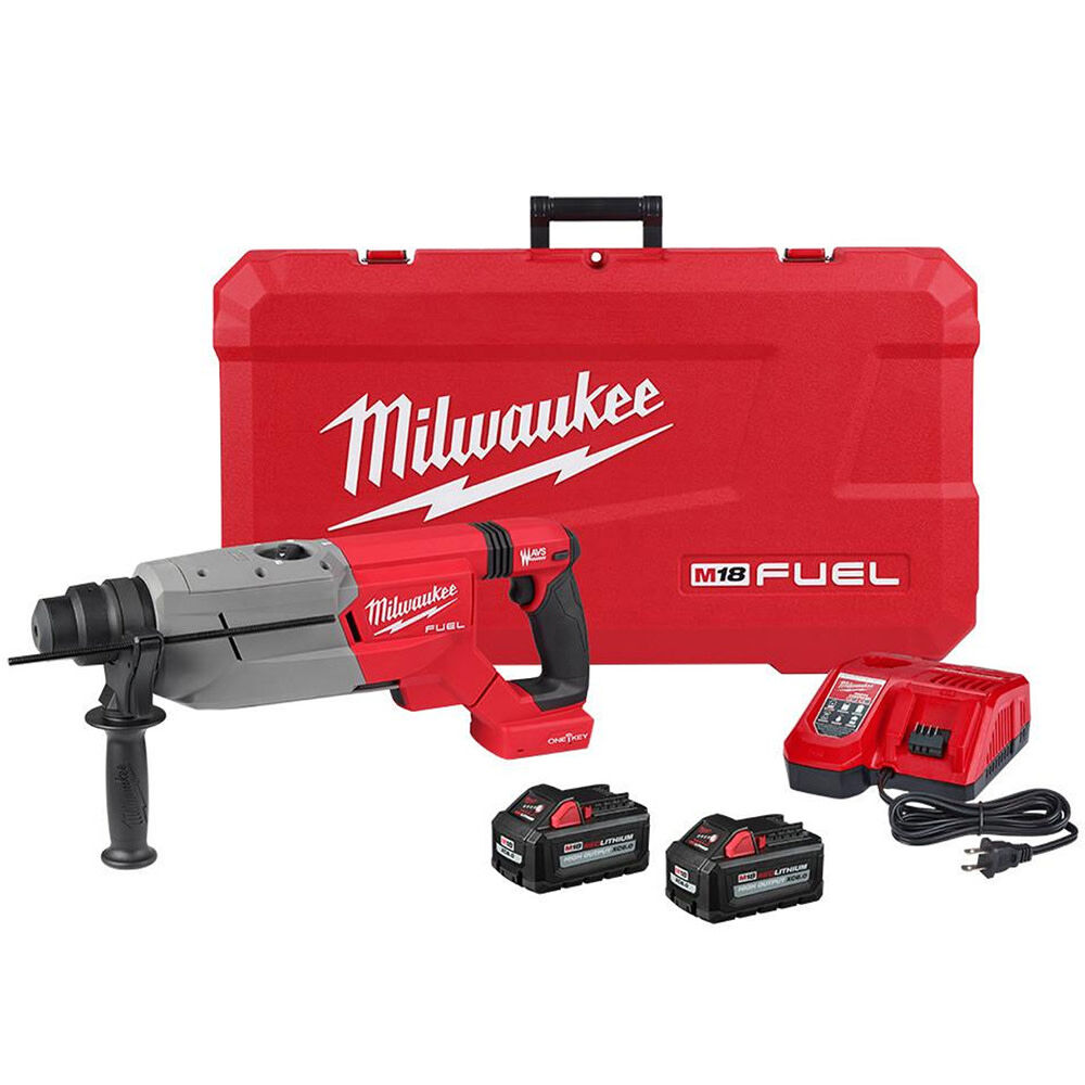 Milwaukee M18 FUEL 1 1/4 SDS Plus D Handle Rotary Hammer Kit with ONE KEY, large image number 1