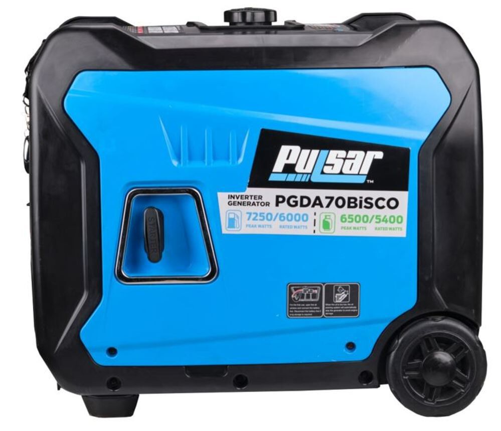 Pulsar Products 7,250 Watt Dual Fuel 50-State Portable Inverter Generator, large image number 4