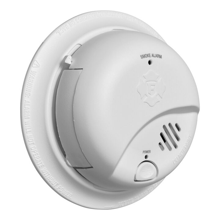 First Alert BRK SMI100 9V Alkaline Battery Operated Sensor Smoke Alarm, large image number 2