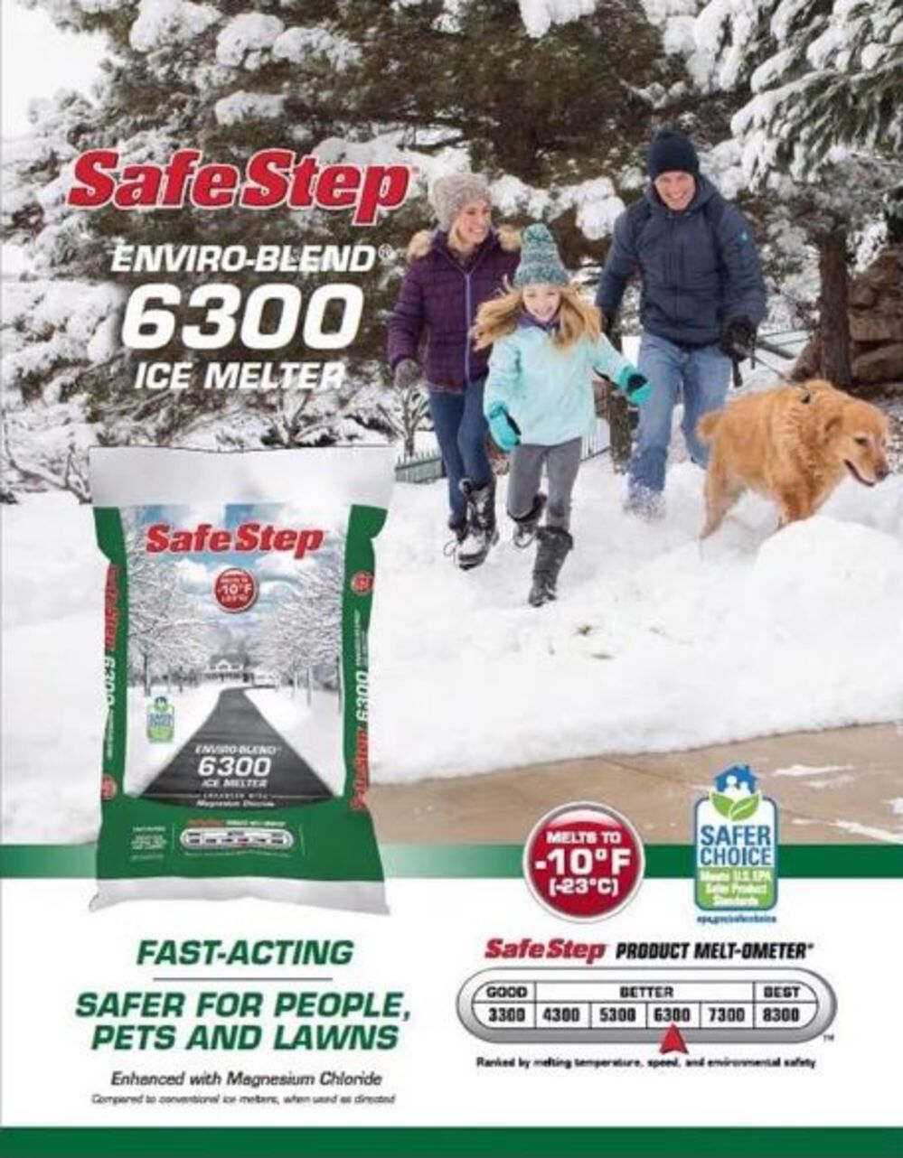 Safe Step 6300 Enviro Blend Ice Melt 40lb 5 Gallon, 24 Bucket Bundle, large image number 3