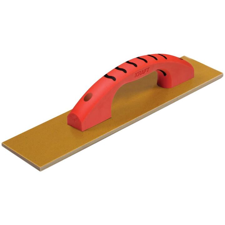 Kraft Tool Co 16in x 5in Square End Laminated Canvas Resin Hand Float