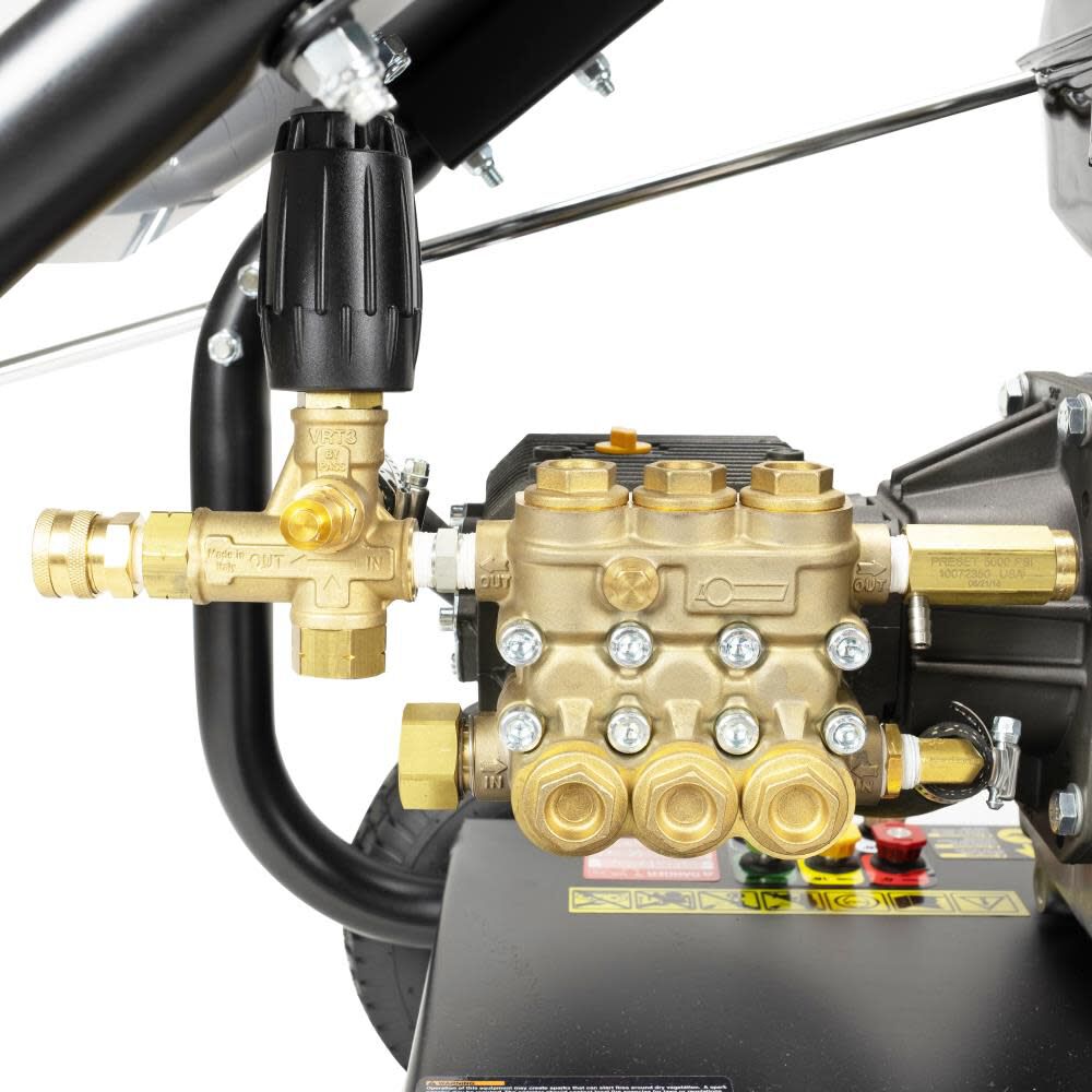 Simpson SuperPro Roll-Cage 4000 PSI 3.5 GPM Gas Powered Cold Water Pressure Washer with 5 Spray Tips, large image number 7